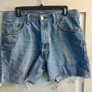 Vintage Levi’s high waisted shorts